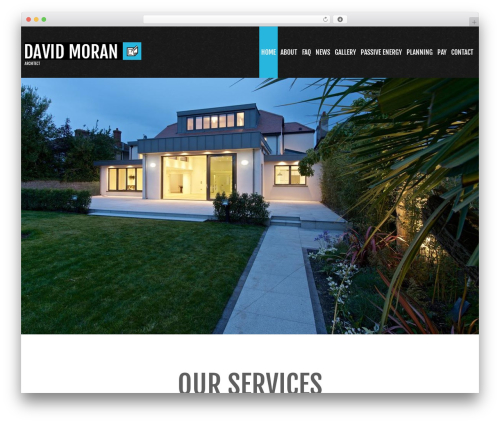 Cherry parallax WordPress plugin - davidmoran.ie