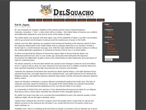 DelSquacho Default theme WordPress