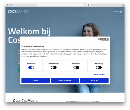 Equipe Base Theme best WordPress theme - cosmedic.nl