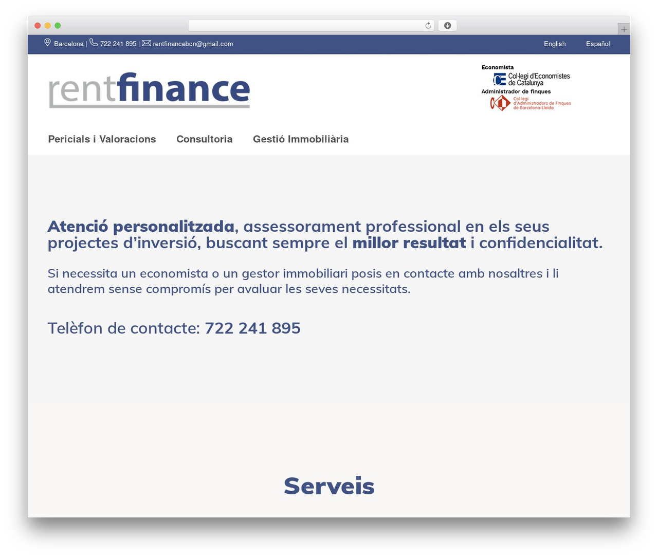 GeneratePress WordPress theme - rentfinance.cat