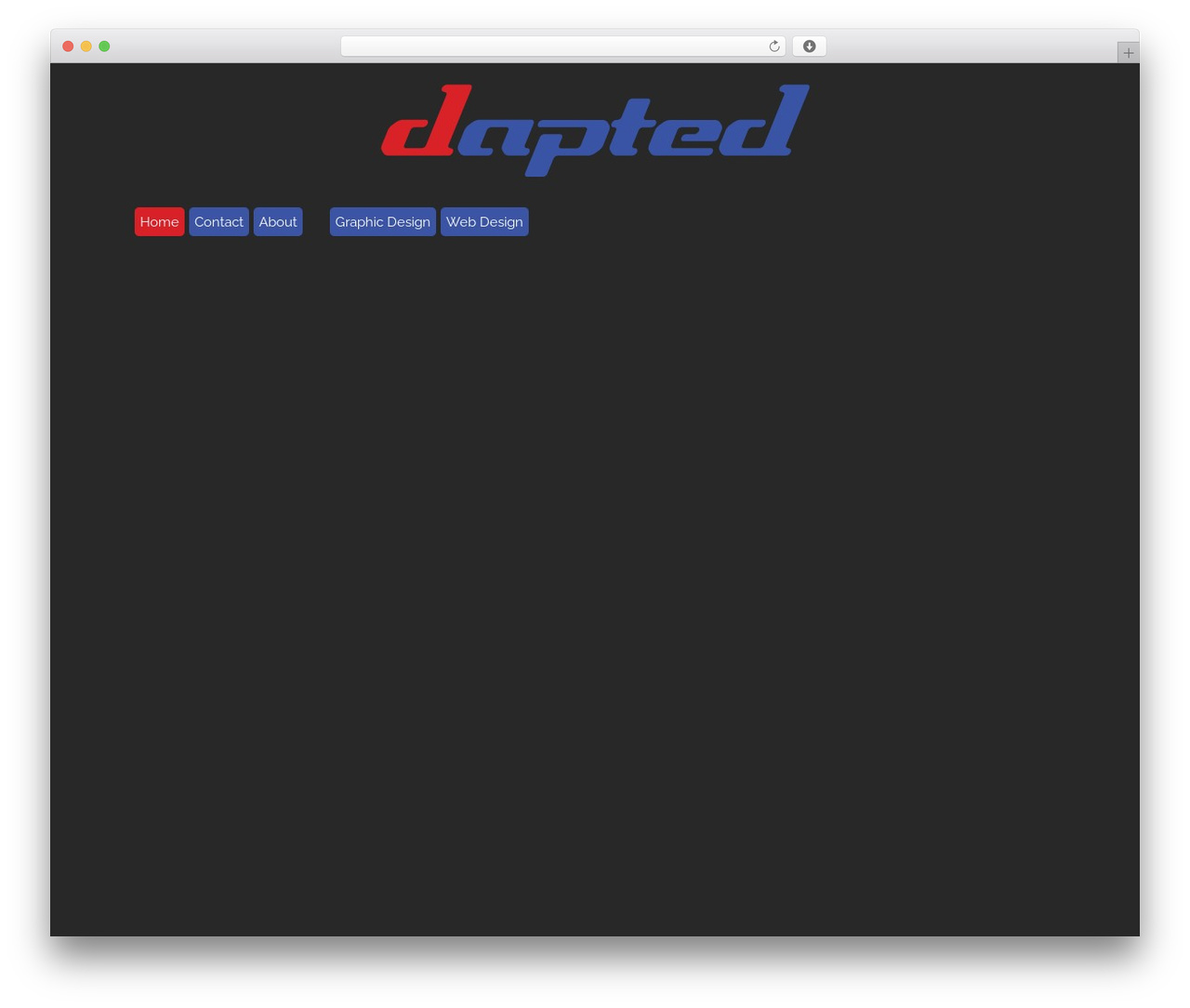 Grid Theme Responsive WordPress theme - dapted.com