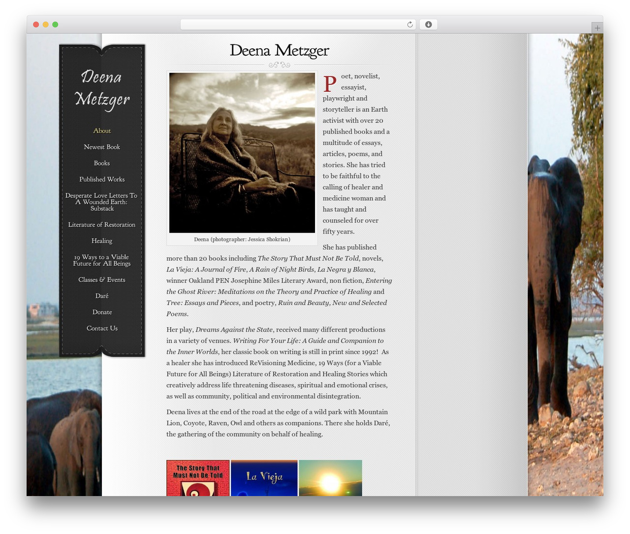 Memoir top WordPress theme - deenametzger.net Memoir top WordPress theme - deenametzger.net