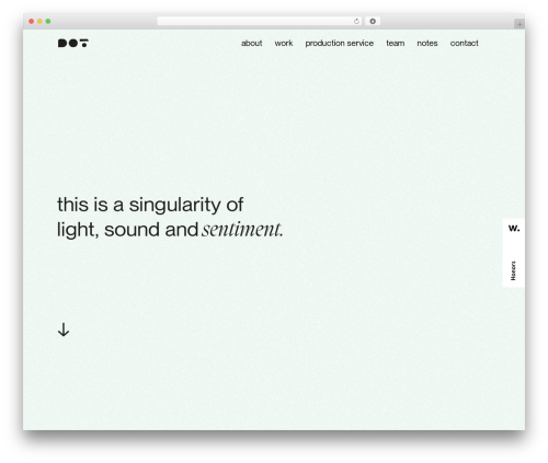 Mogi WordPress video theme - dotfilms.co