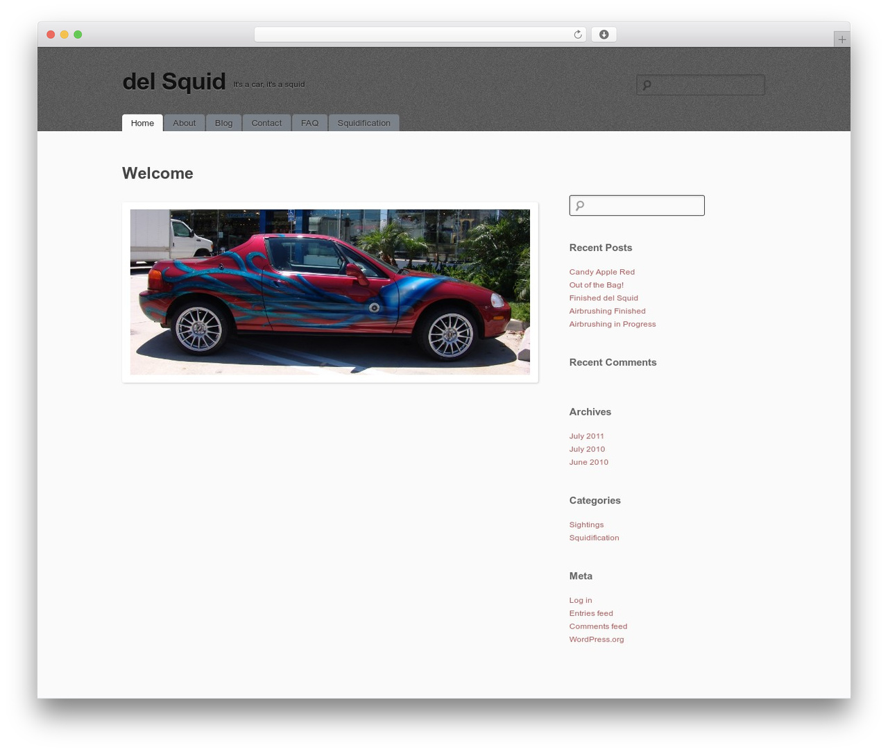 simpleX WordPress website theme - delsquid.com simpleX WordPress website theme - delsquid.com