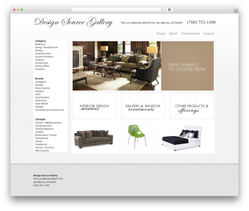Starkers HTML5 WordPress theme - designsourcegallery.com
