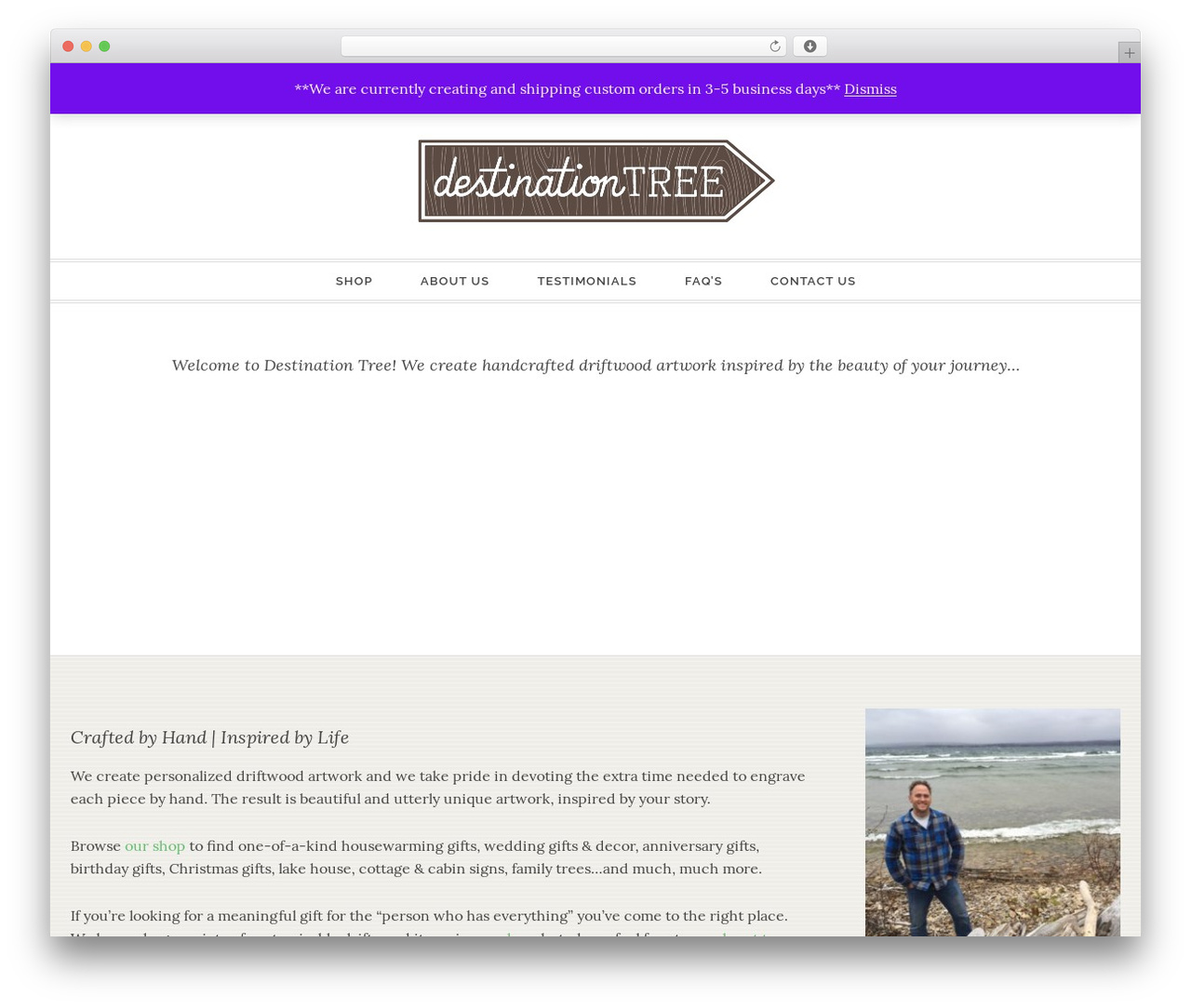 Theme WordPress Amore Theme - destinationtree.com