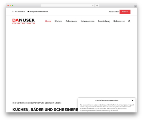 Total best free WordPress theme - danuserherisau.ch