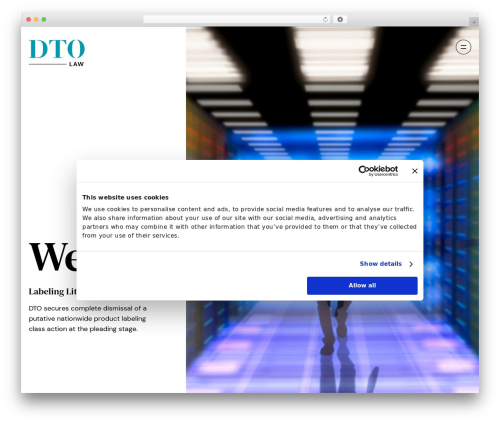 WordPress theme Thirdwave - dtolaw.com