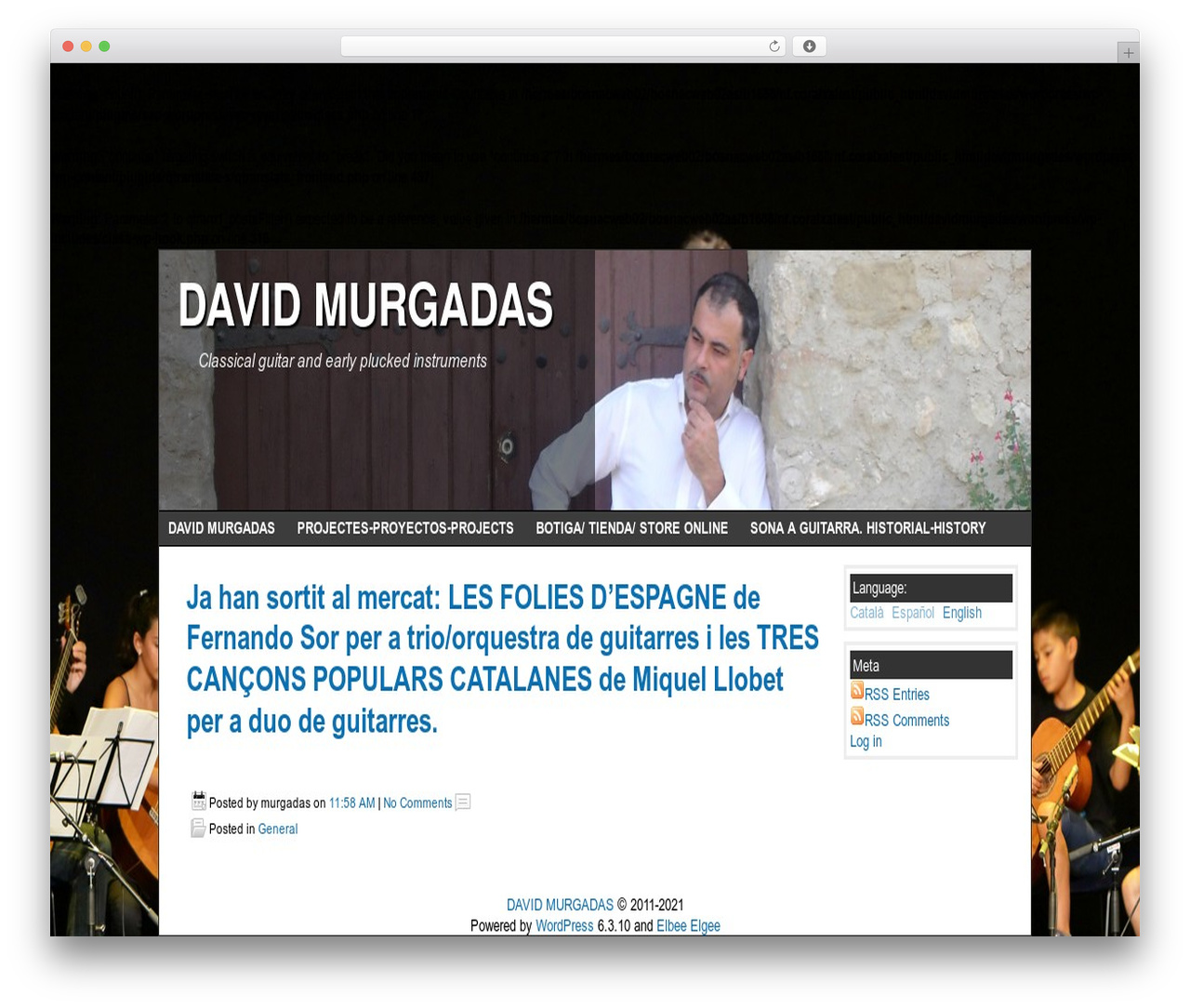 WordPress theme Elbee Elgee - davidmurgadas.com WordPress theme Elbee Elgee - davidmurgadas.com