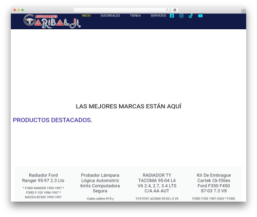 Gmap block WordPress plugin - autopartesgaribaldi.com