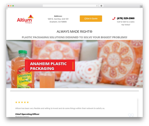 Instive essential WordPress plugin - anaheimplasticpackaging.com