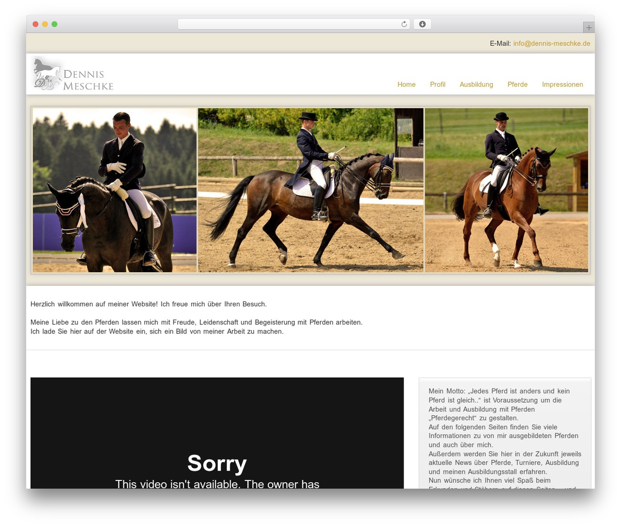 WordPress theme WP Opulus - dennis-meschke.de
