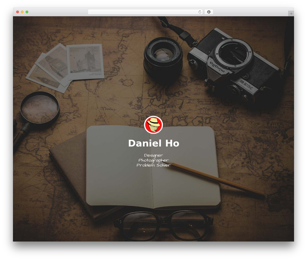 WordPress website theme Dan Ho - dho.ca
