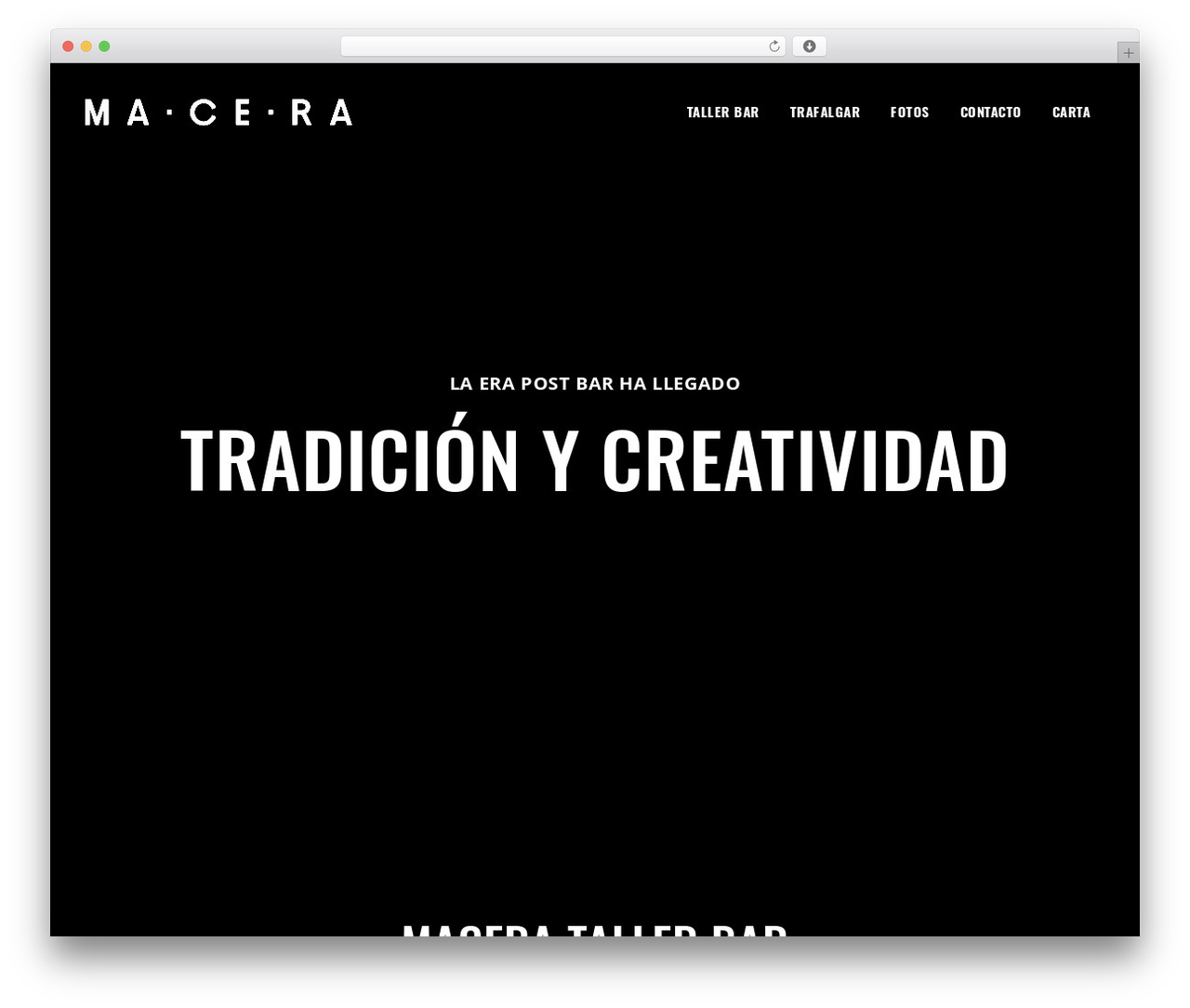 Cockio WordPress theme - maceradrinks.com