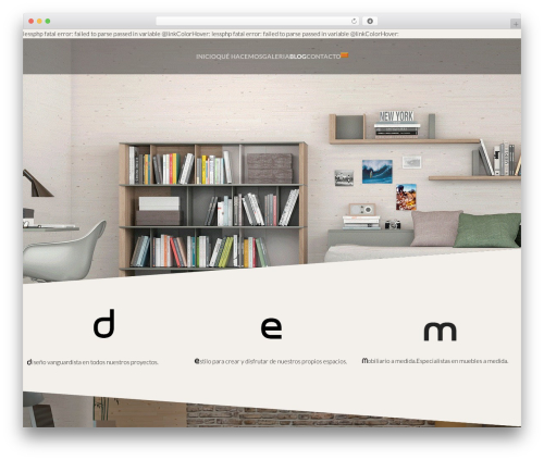 Cherry parallax WordPress plugin - dembarcelona.com