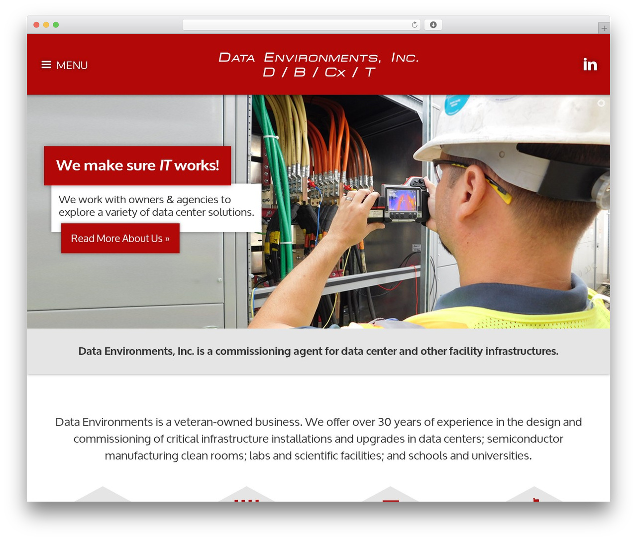 Data Environments WordPress theme design - dataenvironments.com Data Environments WordPress theme design - dataenvironments.com