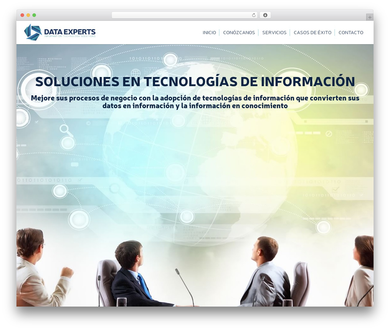 Data Experts theme WordPress - dataexperts.co