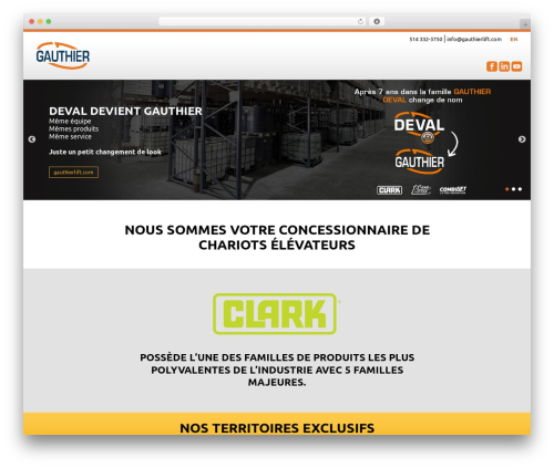 Faste Communication theme WordPress - deval.ca