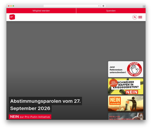 Hello Elementor WP theme - www.sp-ps.ch