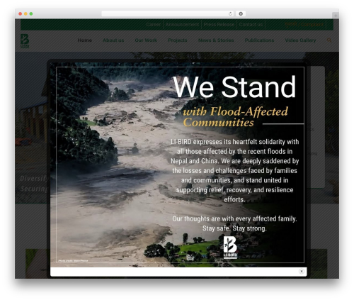 Libird WP theme - libird.org