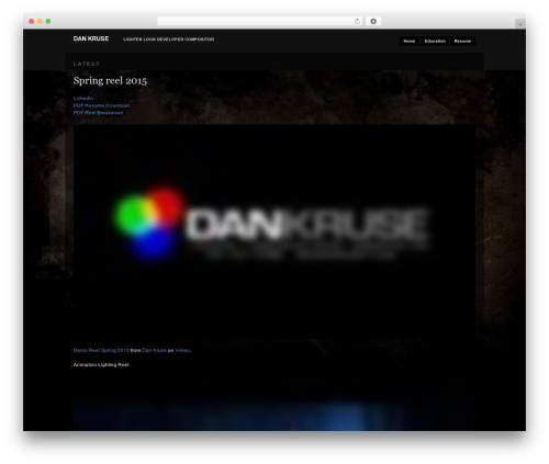 Modularity Lite WordPress theme - dankfx.com