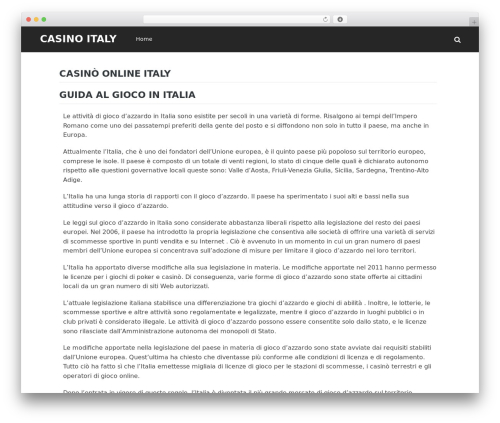 Flytonic casino review WordPress plugin - casinoitaly.com