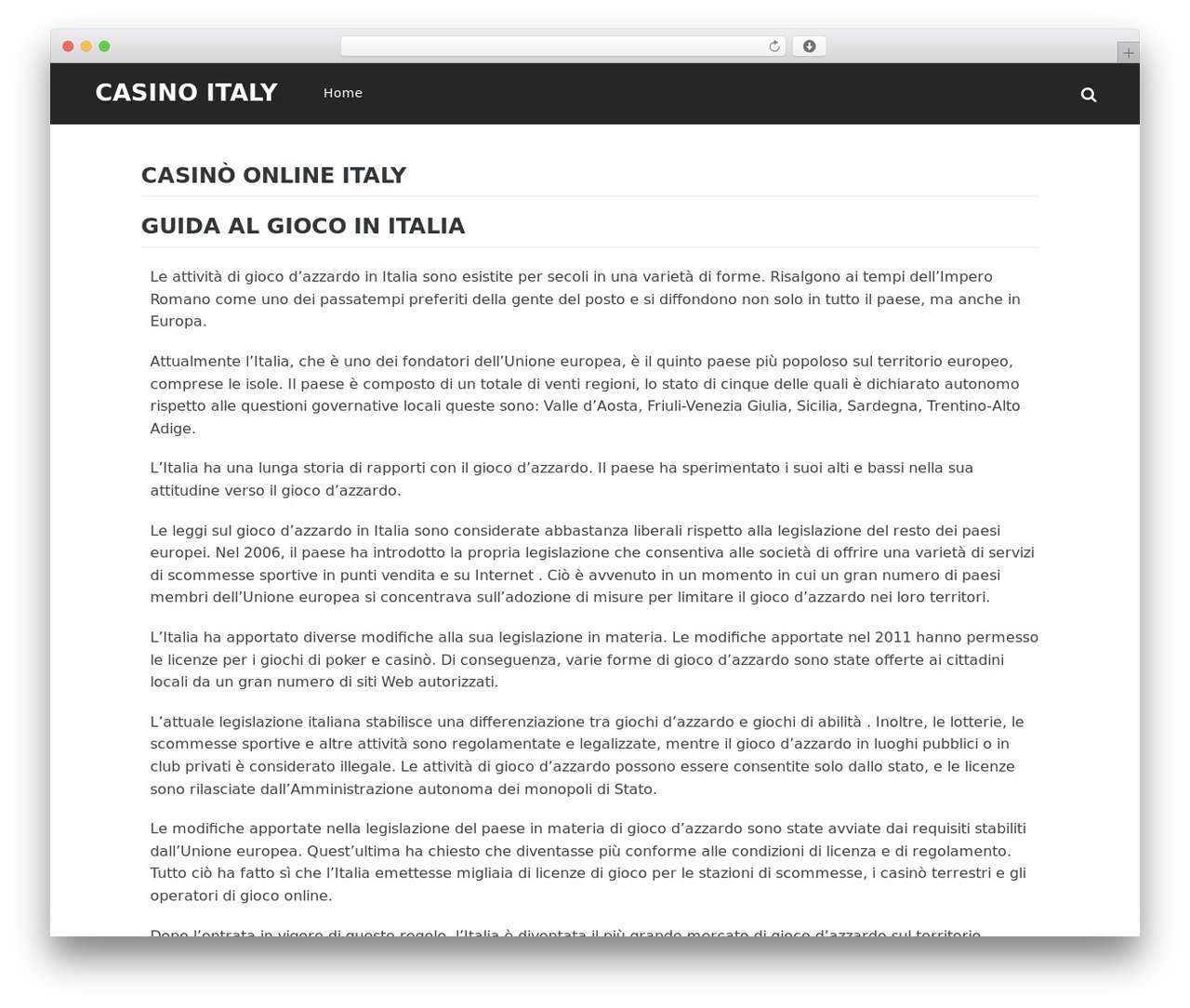 Sevens Theme theme WordPress - casinoitaly.com Sevens Theme theme WordPress - casinoitaly.com