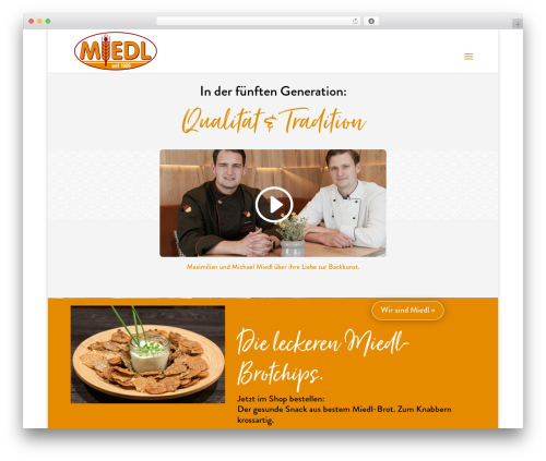 Theme WordPress Divi - miedl.com