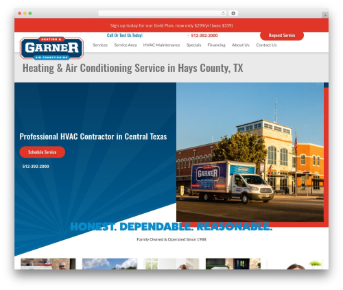 Theme WordPress Hypercore - garnerac.com