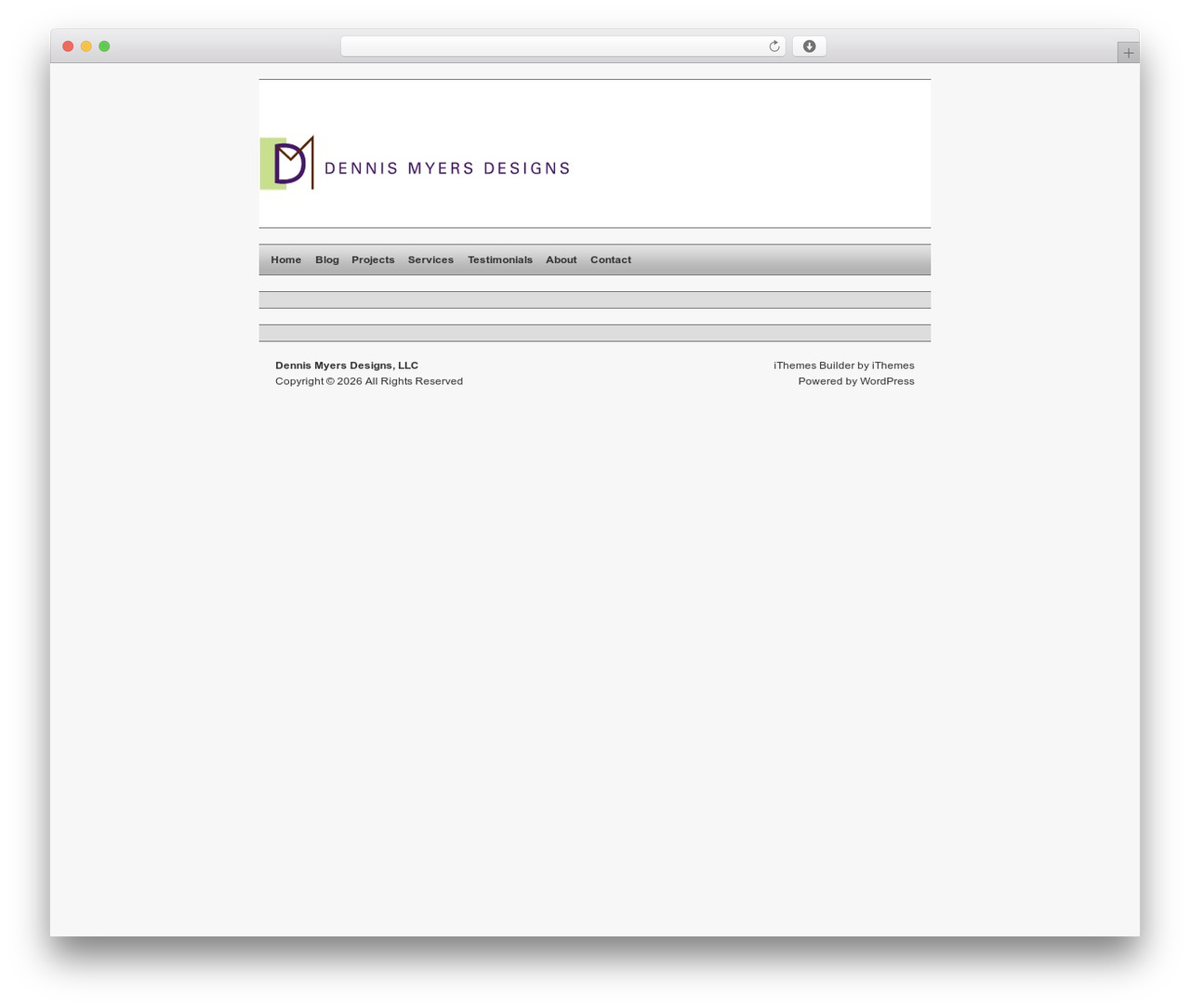 WordPress theme Builder - dennismyersdesigns.com WordPress theme Builder - dennismyersdesigns.com