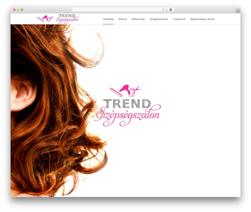 WordPress theme OneUp - trendszalon.hu