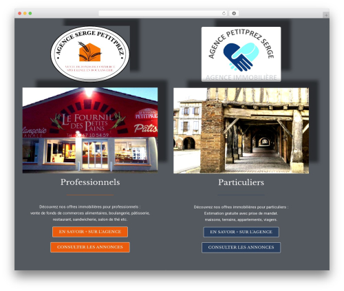 WordPress theme Astra - www.agencesergepetitprez.fr