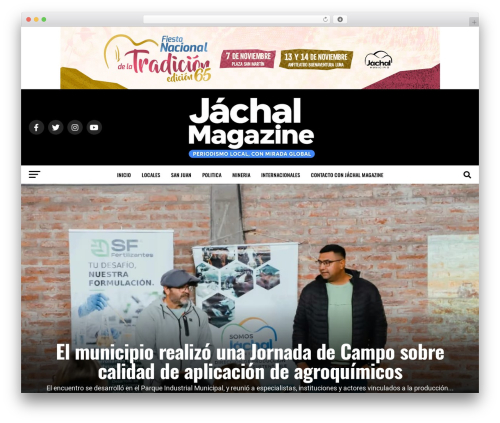 Zox News WordPress theme - jachalmagazine.com.ar