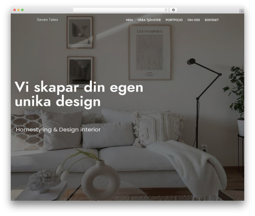 Artex core WordPress plugin - seventales.se