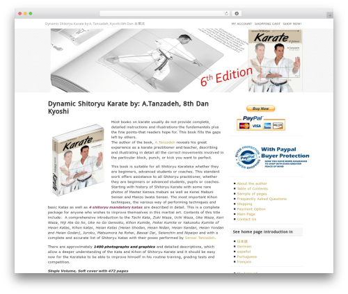 Avenger WordPress theme - dynamicshitoryukarate.com