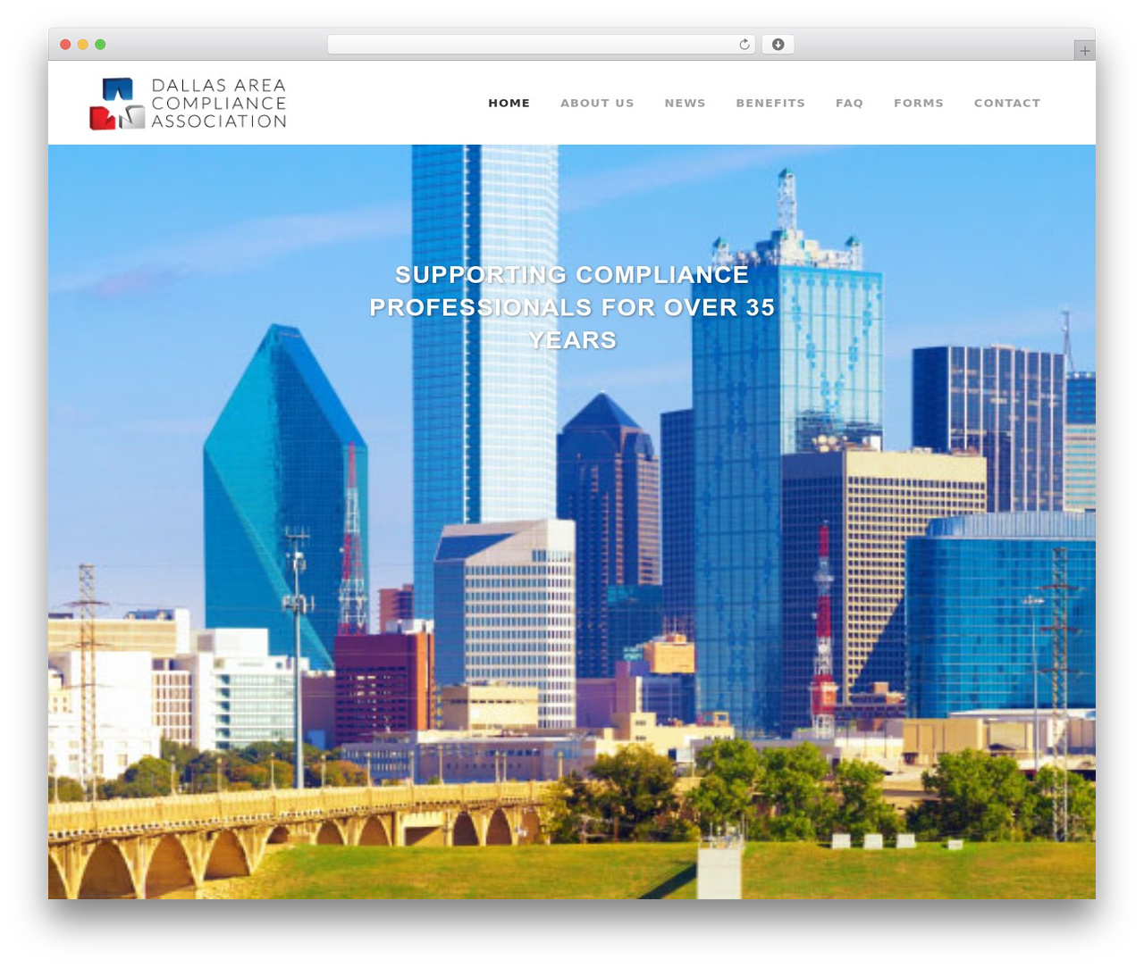 Bridge WordPress theme design - dacaonline.org