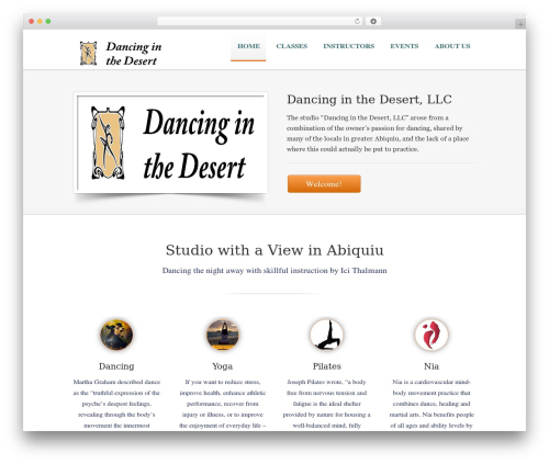 dancechild top WordPress theme - dancinginthedesert.net