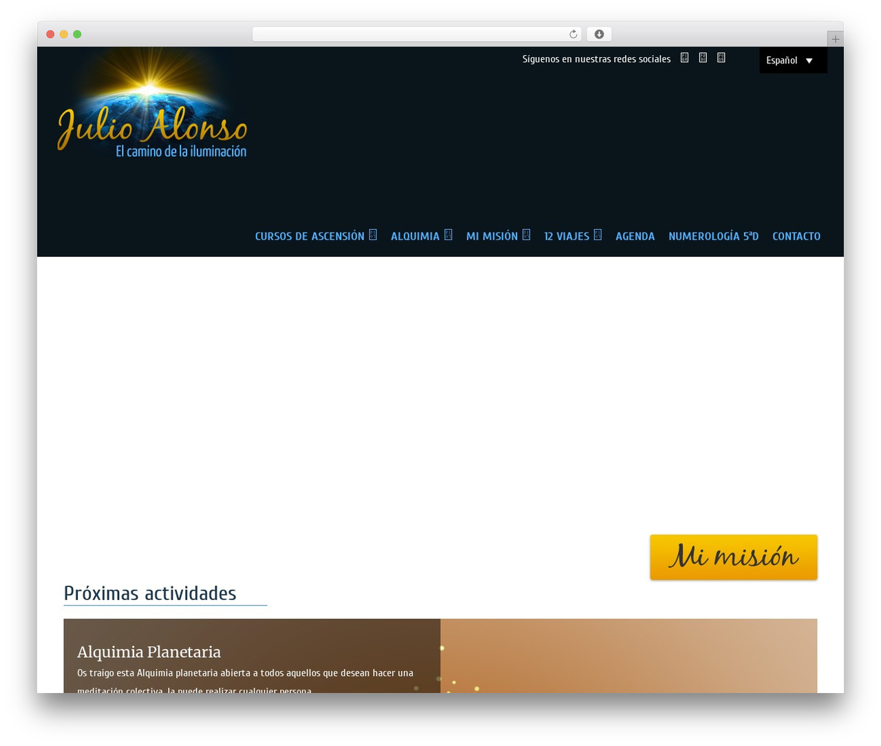 Harest WordPress theme - julioalonso.org