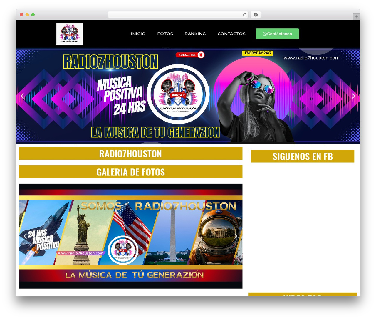 Hello Elementor top WordPress theme - radio7houston.com