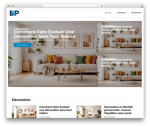 Internal linking related contents pro WordPress plugin - begnisplomberie.fr