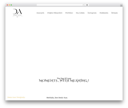 Nicex theme WordPress - denizasar.com.tr