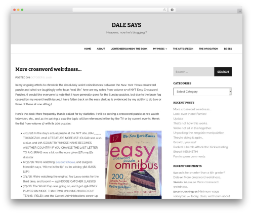 philips WordPress theme - dalelyles.com