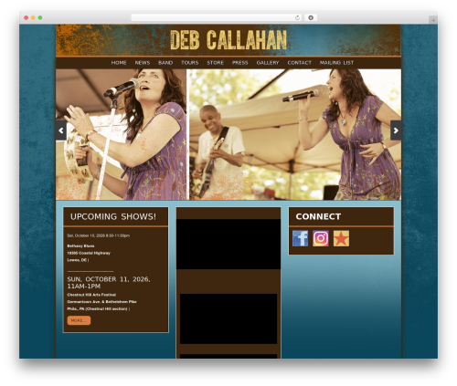Rockit Theme WordPress theme - debcallahanband.com