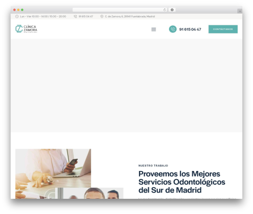 Spock theme WordPress - clinicazamora.es