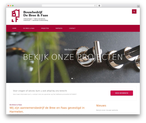 Theme WordPress theme - debree-en-faas.nl