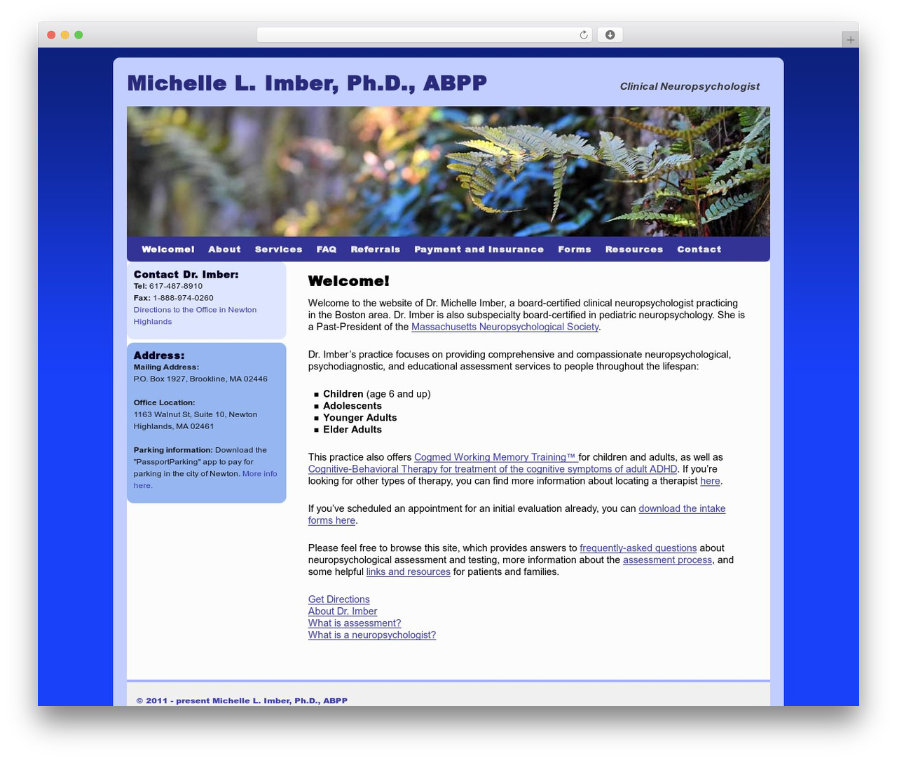WordPress theme 2010 Weaver - drmichelleimber.com WordPress theme 2010 Weaver - drmichelleimber.com