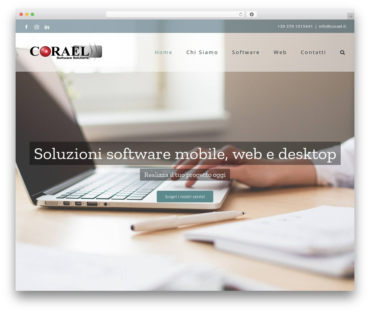 WordPress theme Avada - corael.it WordPress theme Avada - corael.it