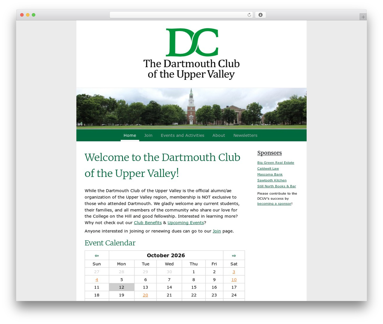 WordPress theme DCUV - dcuv.org