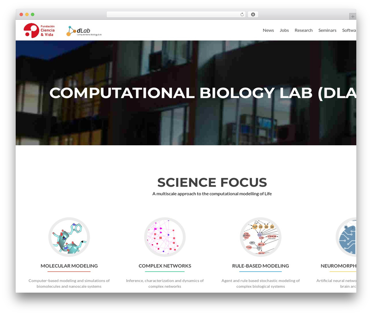 Zerif Lite theme WordPress - dlab.cl