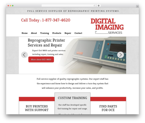 Best WordPress theme DIS - digitalimagingservices.net